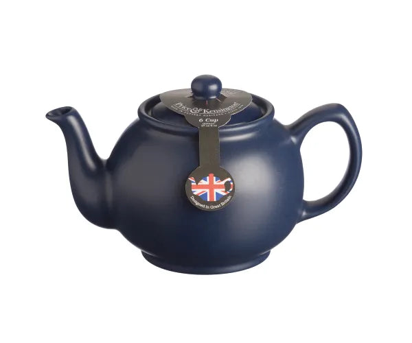 Matt Navy Blue Teapot - 6cup/1100ml