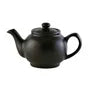 Matt Black Teapot - 6cup/1100ml