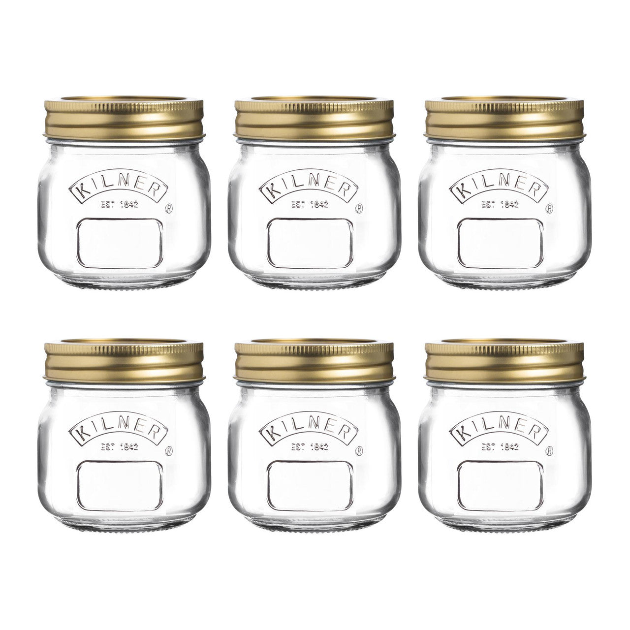 Genuine Preserve Jar, Set of 6 - 250ml