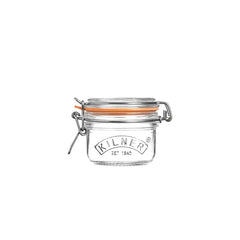 Round Clip Top Jar, 125ml