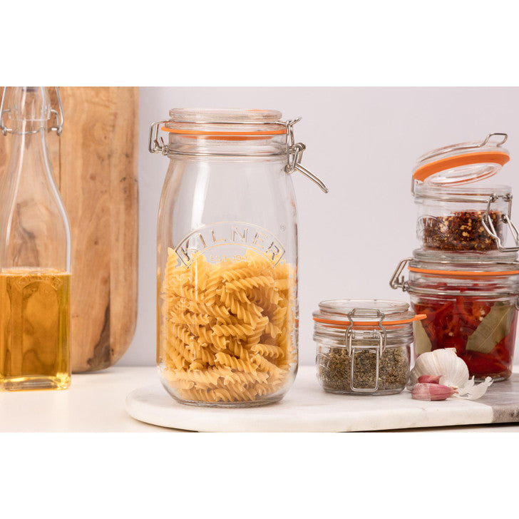 Round Clip Top Jar, 2 Litre