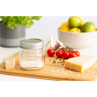 Storage Jar with Fine Grater Lid, 250ml