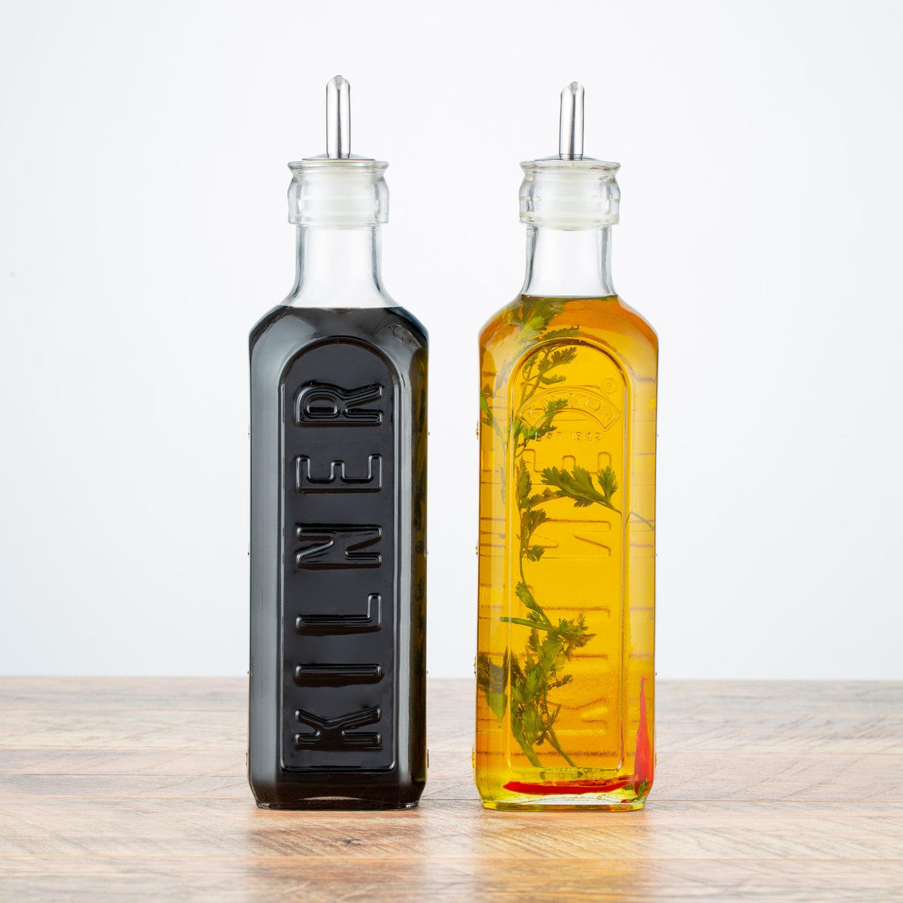 Kilner Oil Bottle Set - 2 Pieces - 600ml