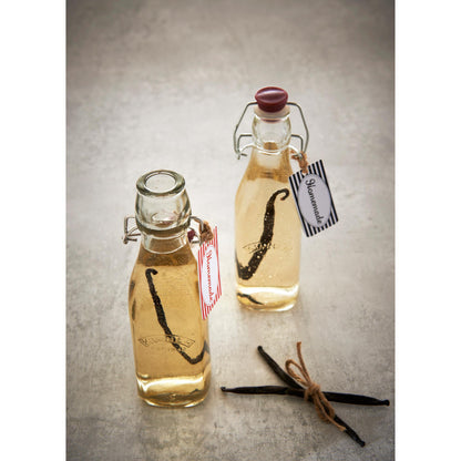 Square Clip Top Bottle, 250ml