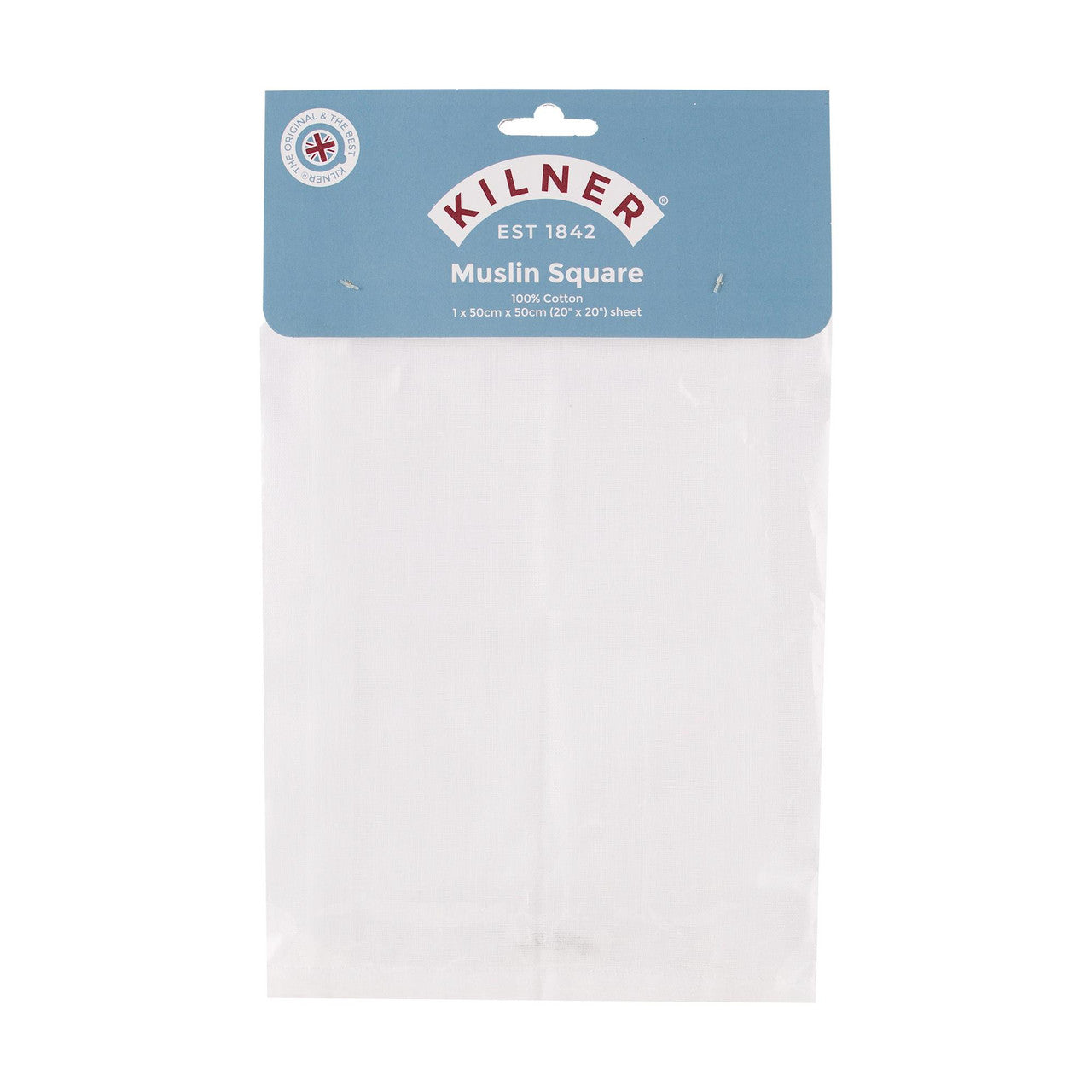Muslin Square, 50 x 50cm - 100% Cotton