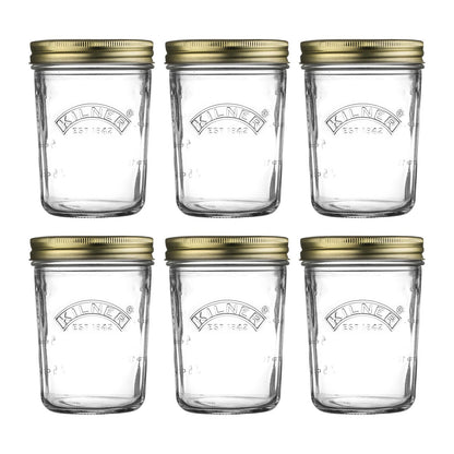Wide Mouth Preserve Set of 6, 350ml