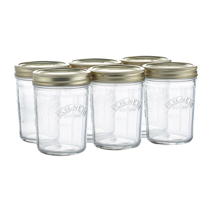 Wide Mouth Preserve Set of 6, 350ml
