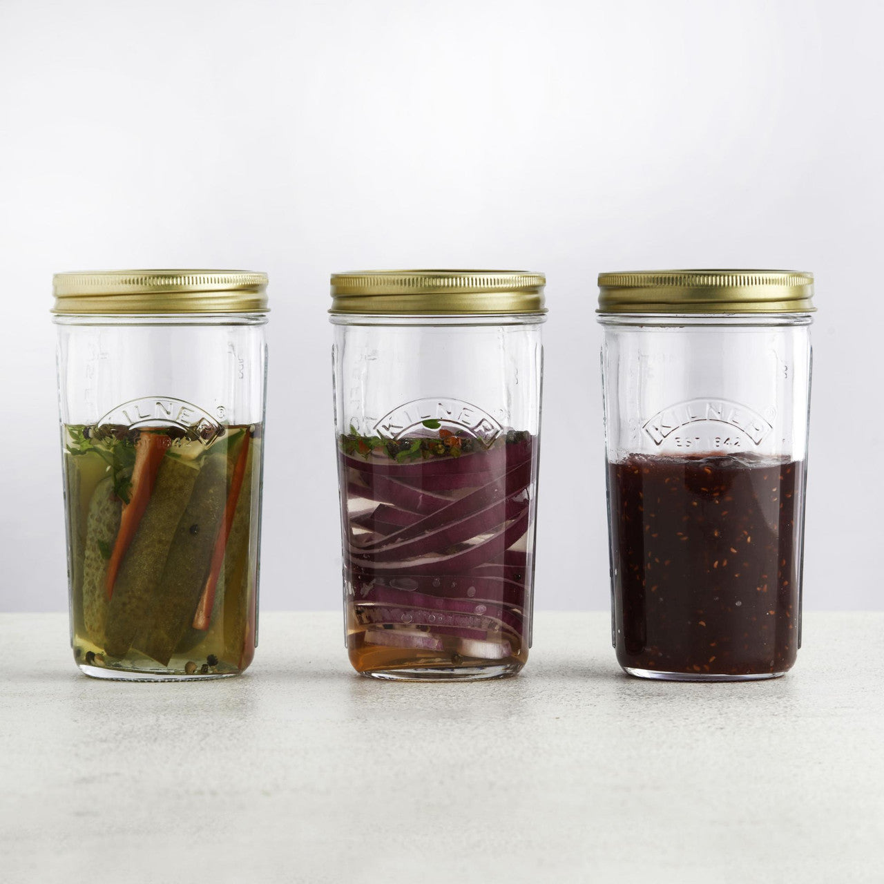 Wide Mouth Preserve Set of 6, 500ml