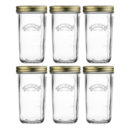 Wide Mouth Preserve Set of 6, 500ml