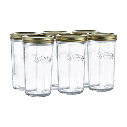 Wide Mouth Preserve Set of 6, 500ml