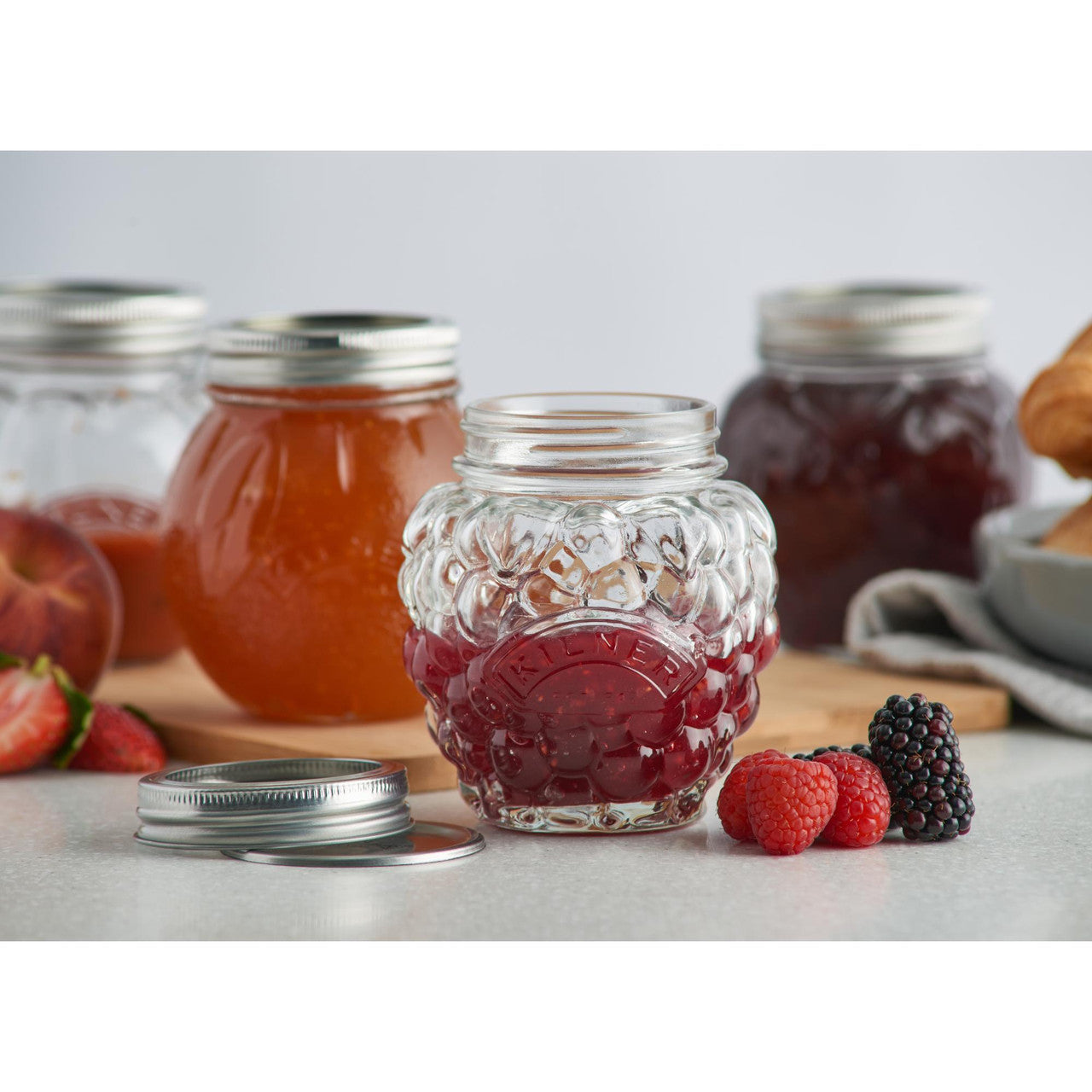Berry Fruit Preserve Jar, 400ml
