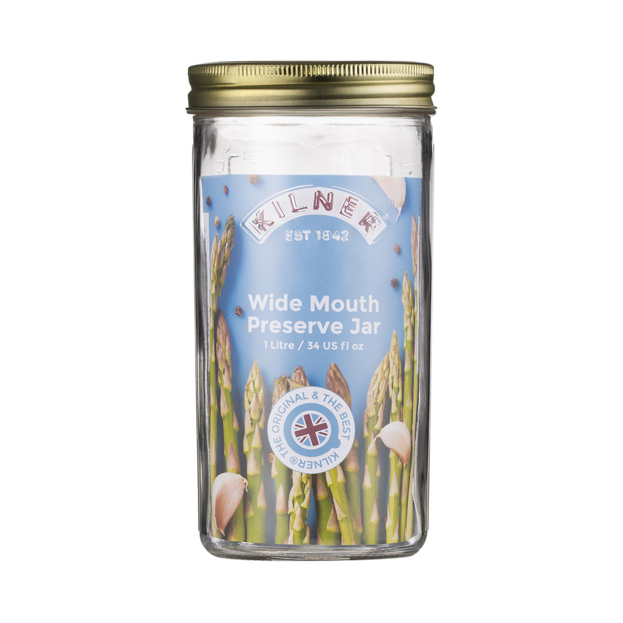Wide Mouth Preserve Jar, 1 Litre