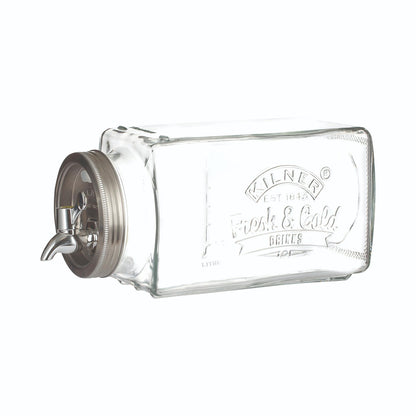 NEW - Kilner Fridge Drinks Dispenser - 3 Litre