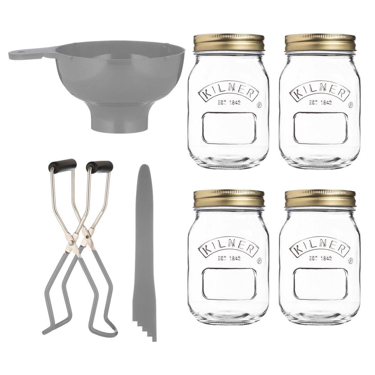 Kilner Preserve Starter Set - 8 Pieces - 500ml