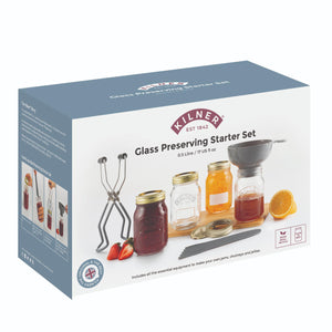 Kilner Preserve Starter Set - 8 Pieces - 500ml