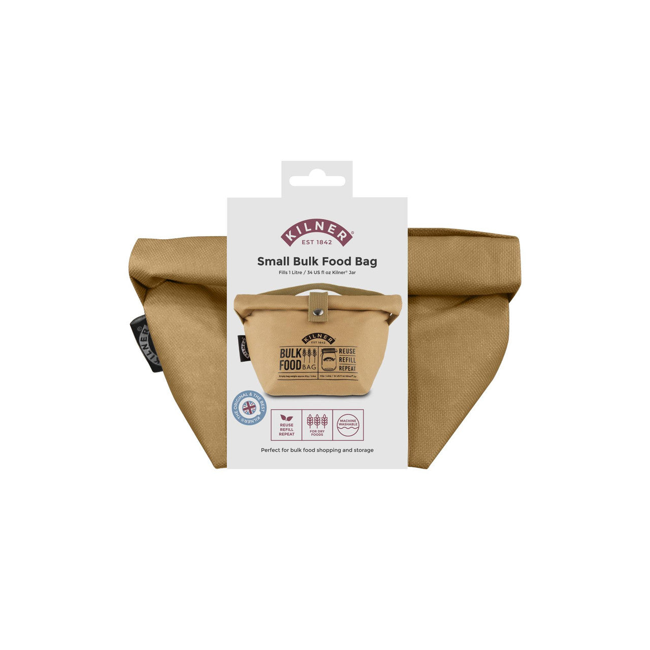 Small Bulk Food Shopping Bag, 1 Litre