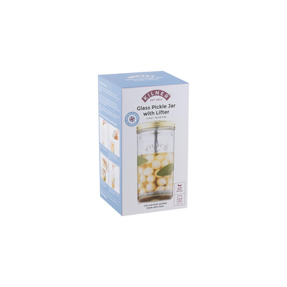 Pickle Jar with Lifter, 1 Litre