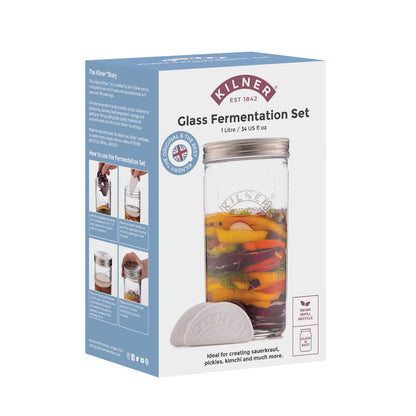 Wide Mouth Fermentation Set, 1 Litre