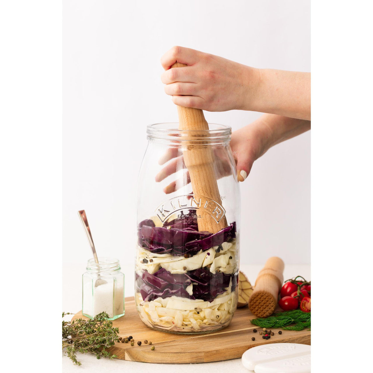 Fermentation Packer, 24.5 x 4cm - Beechwood