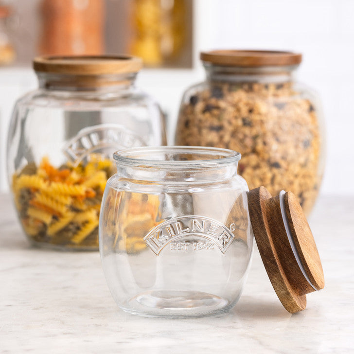 Kilner Universal Jar with Wooden Lid - 850ml