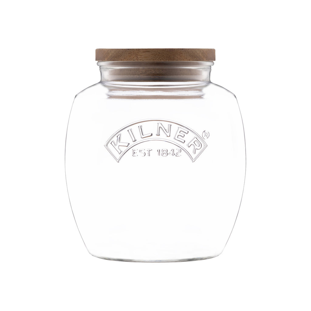 Kilner Universal Jar with Wooden Lid - 2L