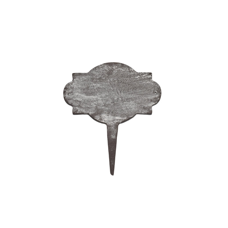 Garden Shed' Cast Iron Stake 24x0.5x29cm