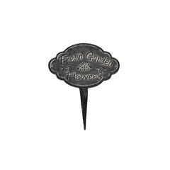Fresh Flowers' Cast Iron Stake 24x0.5x29cm
