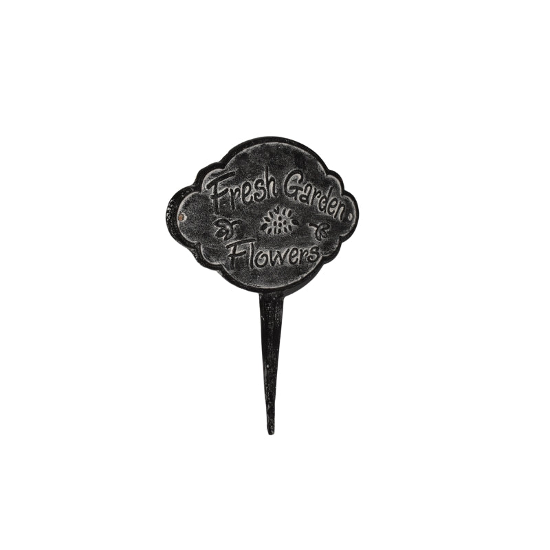 Fresh Flowers' Cast Iron Stake 24x0.5x29cm