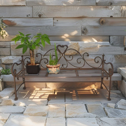 Mini-Bench Potplant Holder/Display Stand 64.5x24x35cm