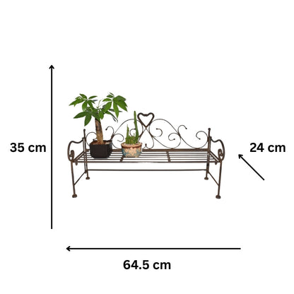 Mini-Bench Potplant Holder/Display Stand 64.5x24x35cm