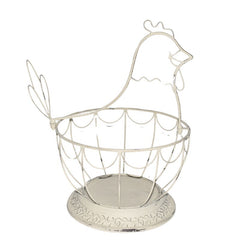 Chicken Shape Footed Bowl/Basket 30x25x25.5cm