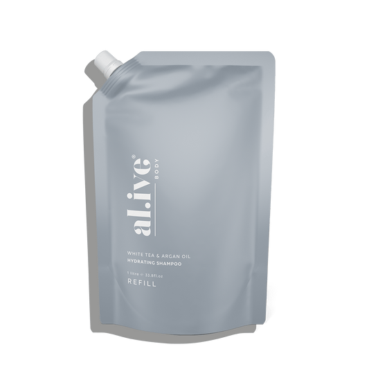 1 Ltr Shampoo Refill - White Tea & Argan Oil