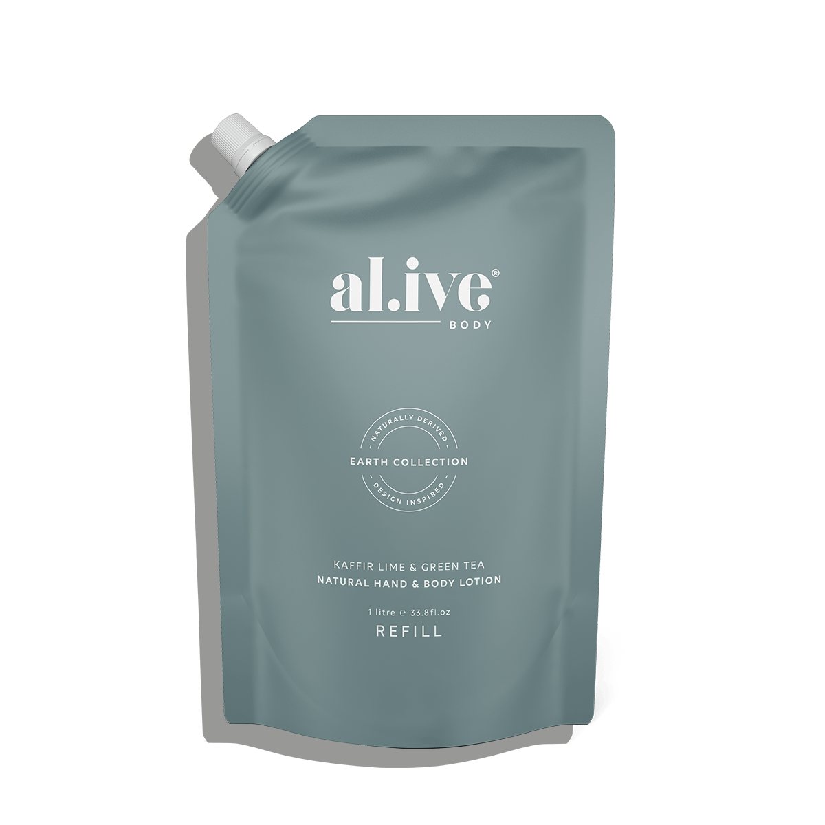 1 Ltr Lotion Refill - Kaffir Lime & Green Tea