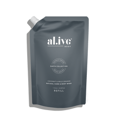 1 Ltr Wash Refill - Coconut & Wild Orange