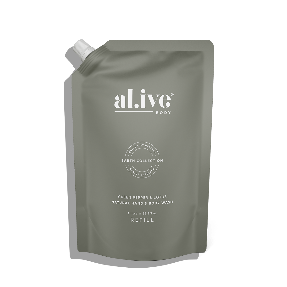 1 Ltr Wash Refill - Green Pepper & Lotus