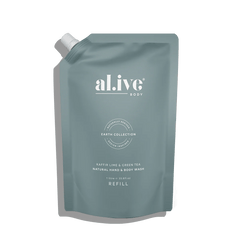 1 Ltr Wash Refill - Kaffir Lime & Green Tea