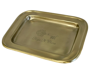 105A - Keys N Coins Gold Finish