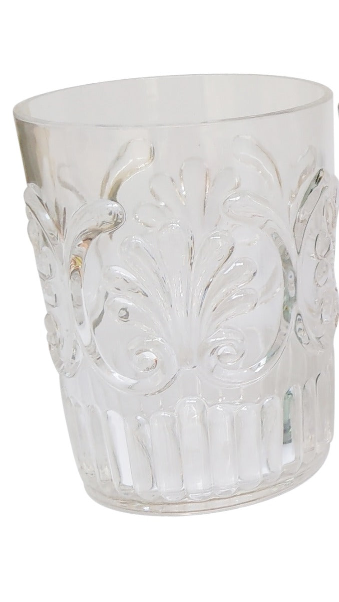 10Cl - Acrylic Tumbler Scallop Clear - Shes Coming Back For Summer 26...