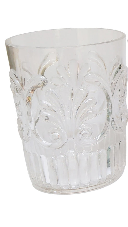 10Cl - Acrylic Tumbler Scallop Clear - Shes Coming Back For Summer 26...