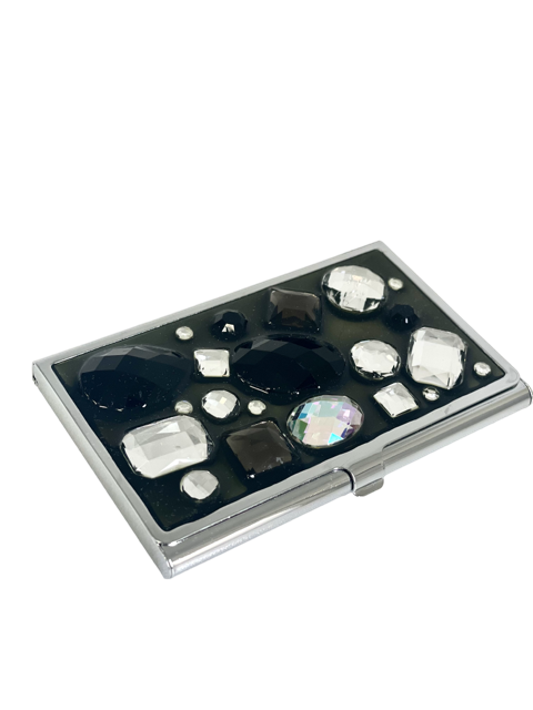 113C - Stone Deco Business Card Holder