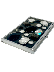 113C - Stone Deco Business Card Holder