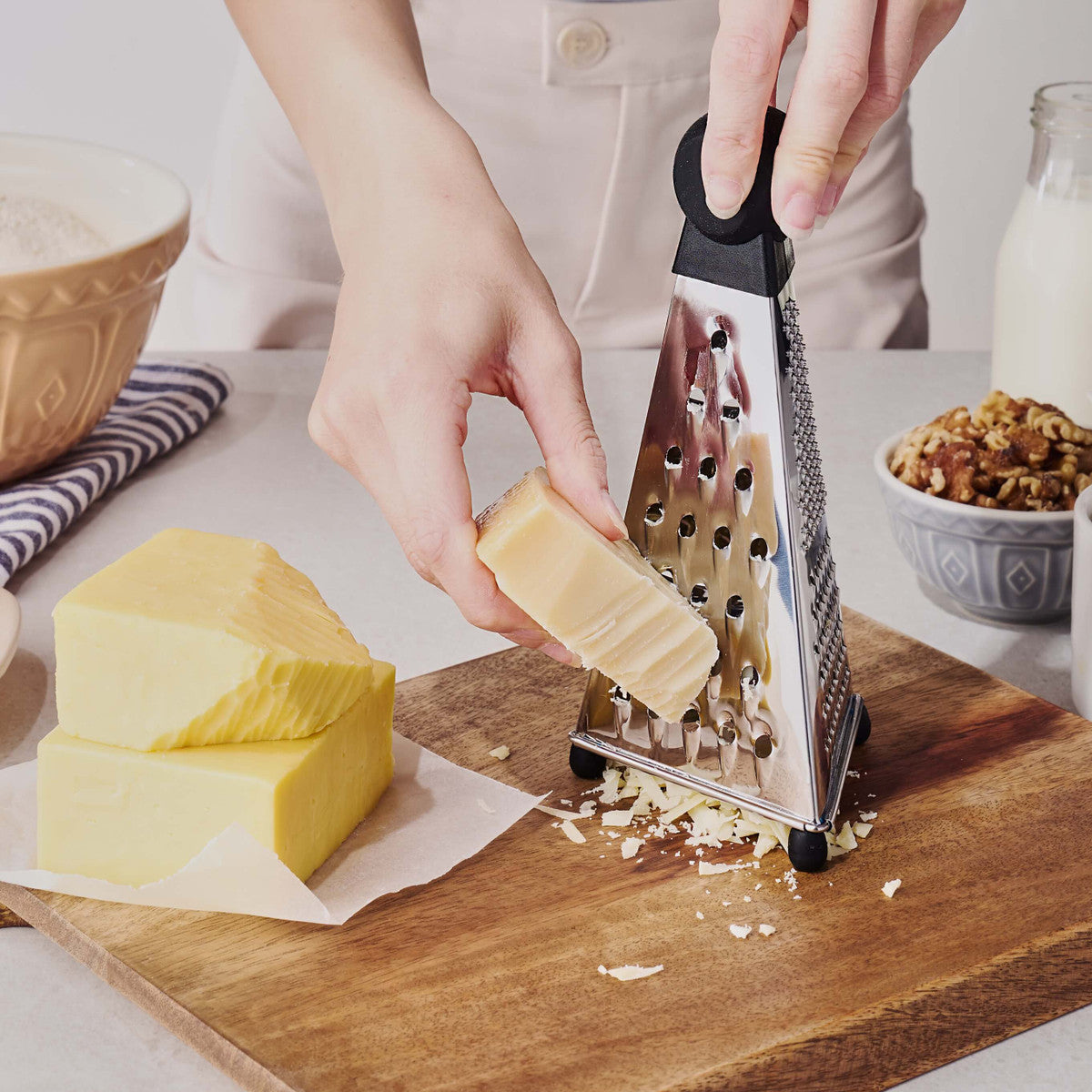 Lifestyle 3 Way Triangular Grater - 20cm