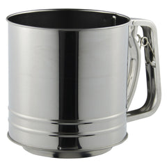 Stainless Steel Flour Sifter - 5 Cup