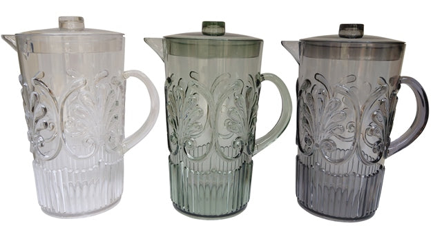 12Gr - Acrylic Scollop Des Pitcher: Sage Green