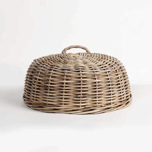 Provence - Round Kubu Cane Cloche - Medium