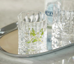 13Tc - Acrylic Crystal Cut Tumbler: Clear