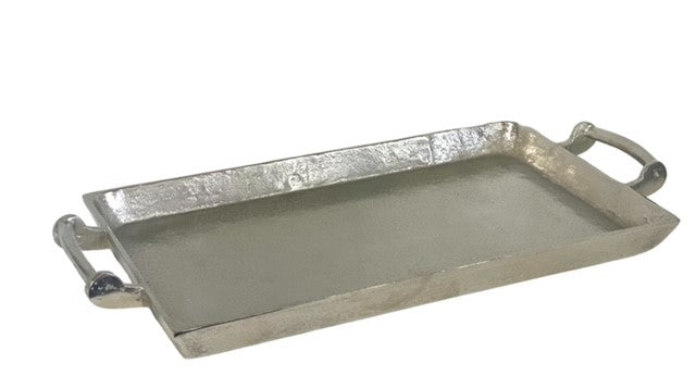 147C - Rectangle Aluminium Tray W/ Handles