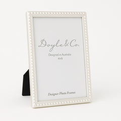 152B Punch Dotted Frame:Silver 4 X 6