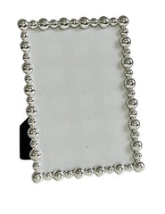 152M Abstract Silver Balls Frame 5 X 7