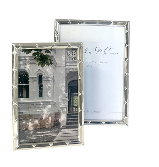 153N Paloma Silver Multi Cross Frame 5X7